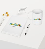 BK Gift Kişiye Özel Matematik Öğretmeni Temalı Beyaz Defter Kalem Kupa Seti - 2
