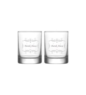 Kişiye Özel İkili Tekila Shot Bardağı Model - 25