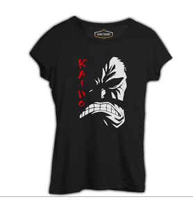 One Piece - Kaido Siyah Kadın Tshirt