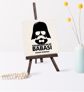 Babalar Gününe Özel Galaksinin En İyi Babası Şovaleli Doğal Taş  1