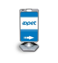 Opet   Reklam ve Yönlendirme Uyari Dubasi A Tabela Gri