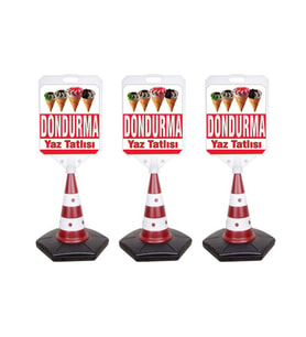 Dondurma Temalı Reklam Ve Uyarı Dubası 3 Adet