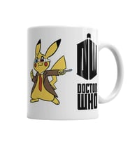 Pokemon Go Pikachu Raichu Doctor Who Kupa Bardak Porselen