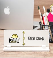 Jeoloji Mühendisi Masa İsimliği