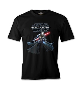 Star Wars - The Force Awakens 5 Siyah Erkek Tshirt