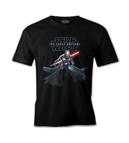 Star Wars - The Force Awakens 5 Siyah Erkek Tshirt