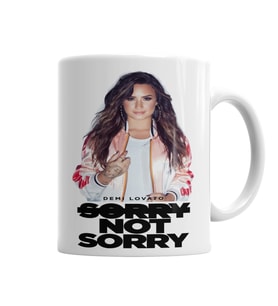 Demi Lovato  Sorry Not Sorry Kupa Bardak Porselen