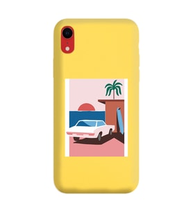 Sarı Lansman Telefon Kılıfı Iphone XR