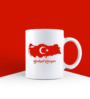 Kişiye Özel Türkiye Kupa Bardak 85942