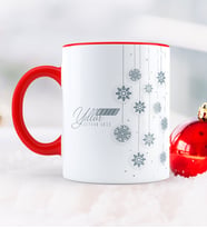 BK Gift Kişiye Özel Yılbaşı Mutlu Yıllar Temalı Kırmızı Kupa Bardak - 10