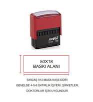SIRDAŞ 912  ŞİRKET - FİRMA KAŞESİ