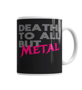 Death To All Kupa Bardak Porselen