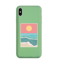 Yeşil Lansman Telefon Kılıfı Iphone Xs Max
