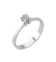 Sirius 0,19 Karat Pırlanta Tektaş Yüzük 0704R0234