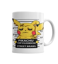 Pikachu Bad Boy Pokemon Kupa Bardak Porselen