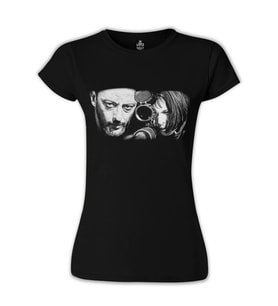 Leon - Professional Siyah Bayan Tshirt