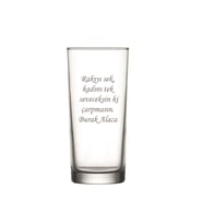 Kişiye Özel Rakı Sözleri Rakıyı Sek Kadını Tek Tasarımlı Tekli Rakı Bardağı