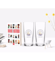 BK Gift Kişiye Özel Renkli Baskılı Sivas Tasarımlı Turistik İkili Rakı Bardağı ve Rakı Cep Kitabı Hediye Seti-1 (Model 1)