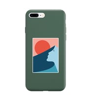 Koyu Yeşil Lansman Telefon Kılıfı Iphone 8 Plus