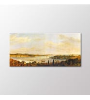 Arty Tablo İstanbul Panoraması Tablo (Karışık)