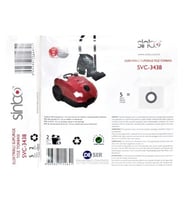 Sinbo Svc-3438 Elektrikli Süpürgeye Uyumlu Toz Torbası