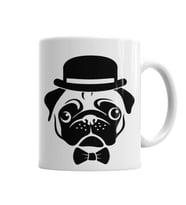 Pug Köpek Kupa Bardak Porselen