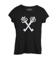 Woodkid - Keys Siyah Kadın Tshirt