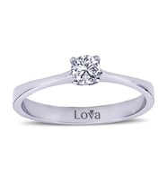 Lova 0,16 Karat Pırlanta Tektaş Yüzük - 1020026