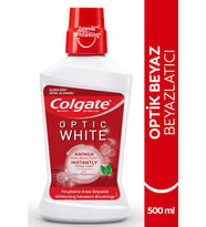 Colgate Optic White Beyazlatıcı Alkolsüz Ağız Bakım Suyu 500 ml