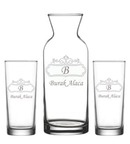 Kişiye Özel Rakı Karaf Seti Model 5-1