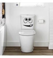 WC Tuvalet Klozet  Sticker Yapıştırma