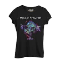 Avenged Sevenfold - Stage Stardust Siyah Kadın Tshirt
