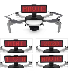 DJI Mavic Mini Bluetooth LED Ekran Matris Modülü Mesaj Tabelası