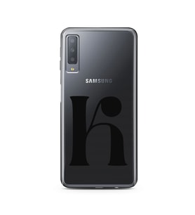 Samsung A7 (2017) Harf Tasarımlı Telefon Kılıfı K-Harfi 