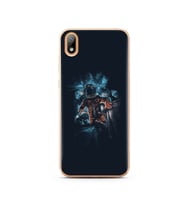 Uzay Boşluğu Tasarım Süper Şeffaf Silikon Telefon Kılıfı Huawei Y5 2019