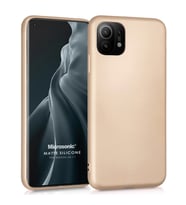 Microsonic Matte Silicone Xiaomi Mi 11 Kılıf Gold