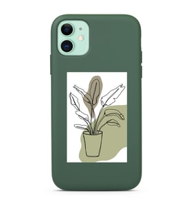 Koyu Yeşil Lansman Telefon Kılıfı