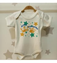 Anneler Gününe Özel İsimli Çıtçıtlı Bebek Body B1