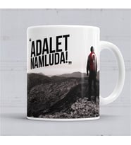 Ayyıldız Adalet Namluda Kupa Bardak Porselen