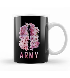 Bts Army  Kpop Kupa Bardak Porselen