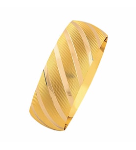 14 Ayar Mega Bilezik 25 Gram Meltem Model (Altın)
