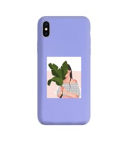 Mor Lansman Kılıf iPhone X