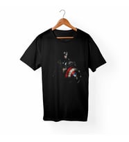 Kaptan Amerika - Marvel Siyah Tişört