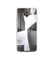 Bina Tasarımlı Süper Şeffaf Silikon Telefon Kılıfı Huawei Mate 10 Pro