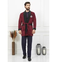 Exclusive Lüx Kadife Robdöşambır (Bordo)