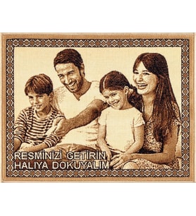 Kişiye Özel Resimli Halı (Çerçevesiz)