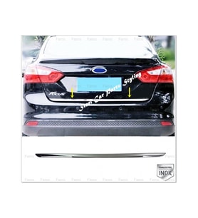 Ford Focus 3 Krom Bagaj Alt Çıtası 2010-2018 Arası P.Çelik SEDAN