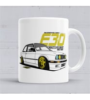 BMW E30 Beauty Kupa Bardak Porselen