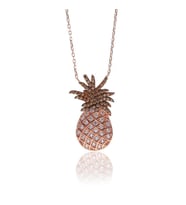Söğütlü Silver Ananas Kolye