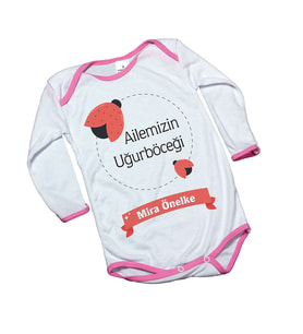 Ailemizin Uğur Böceği Bebişe Özel Zıbın 79863
